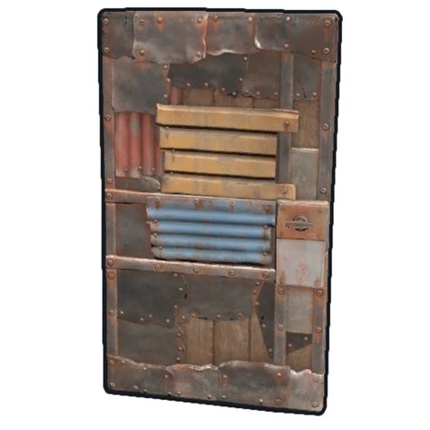 sheet metal door rust labs|how much explosive ammo for sheet door.